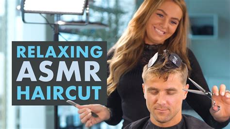 asmr haircut men|haircut videos asmr relaxing.